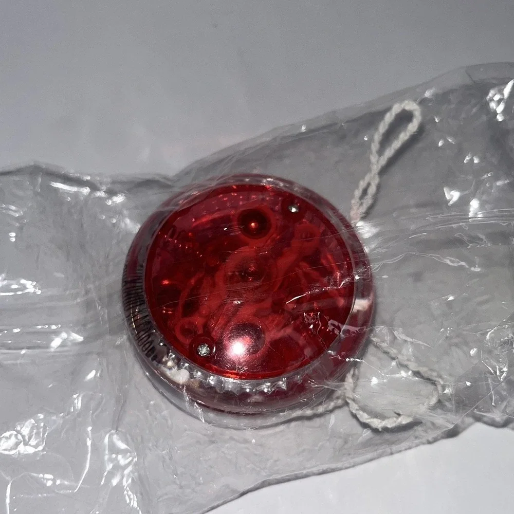 Light Up YoYo State Farm Red Round Advertising YOYO  Plastic Commercial